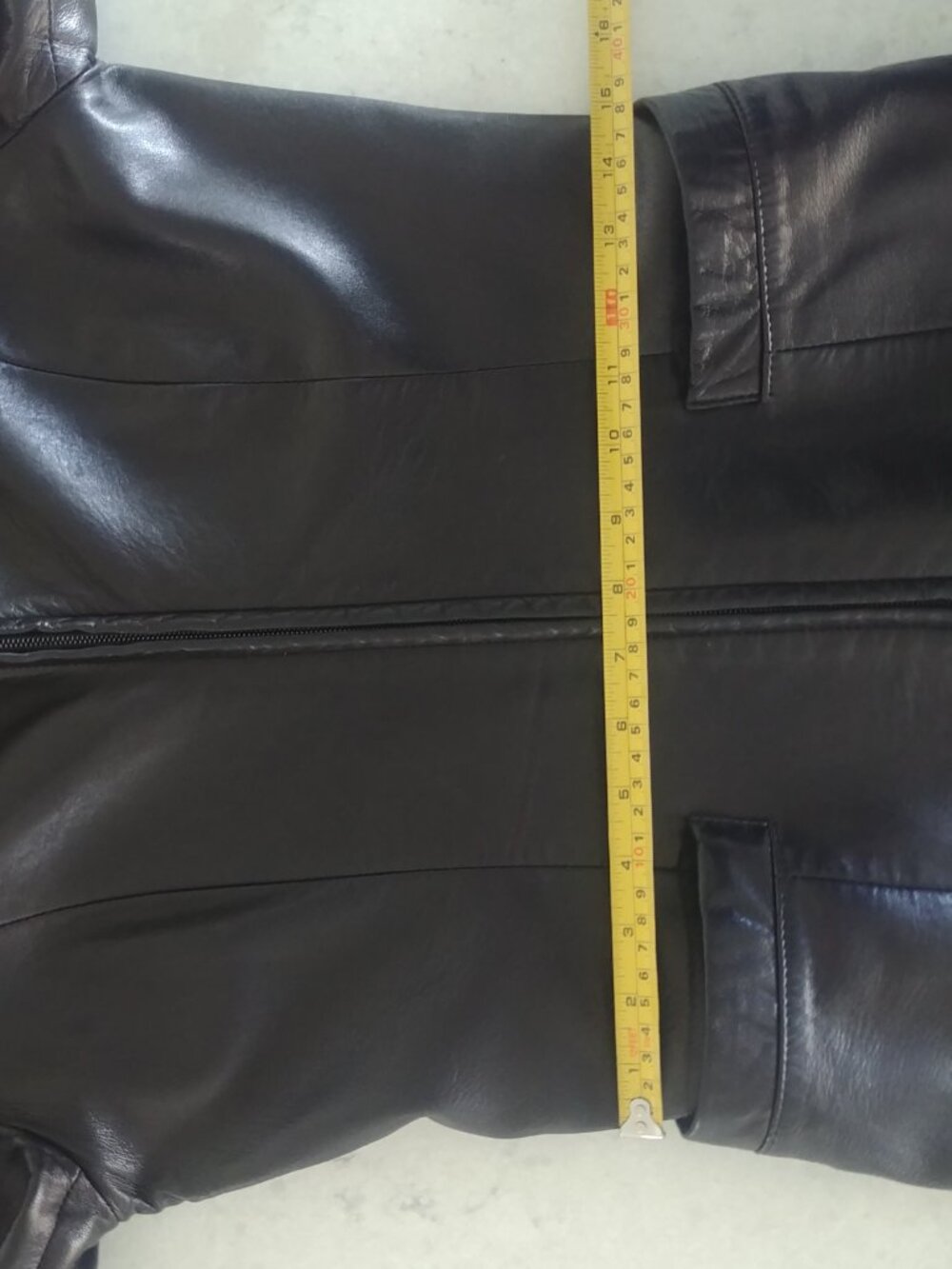 Vintage Danier made in Canada soft genuine leather black jacket size P - Picture 12 of 16